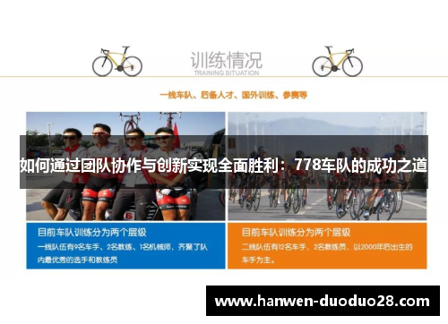 如何通过团队协作与创新实现全面胜利：778车队的成功之道