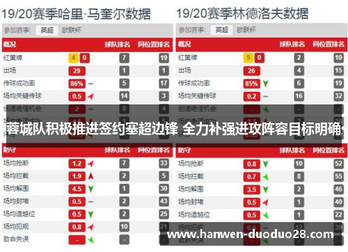 蓉城队积极推进签约塞超边锋 全力补强进攻阵容目标明确